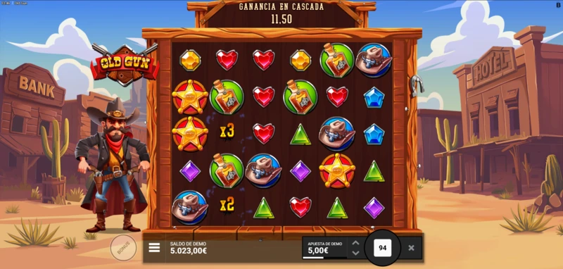 Old Gun slot demo gratis en este reseña completa de slot.