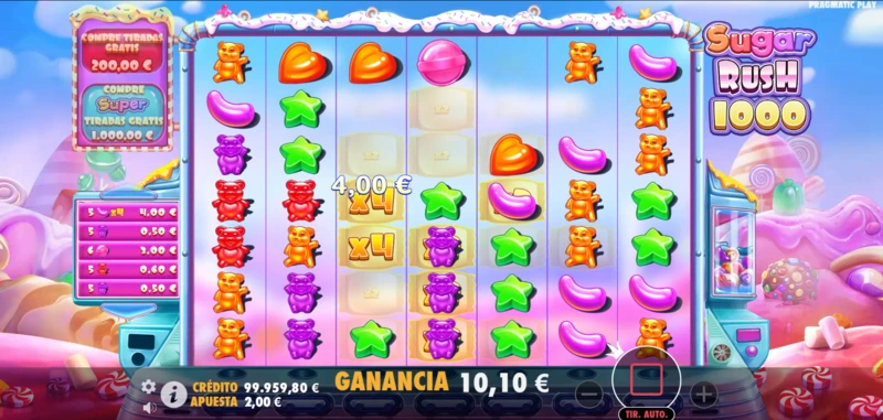 Sugar Rush 1000 Demo Slot es una buena manera de conocer cómo funciona la compra de bonus.