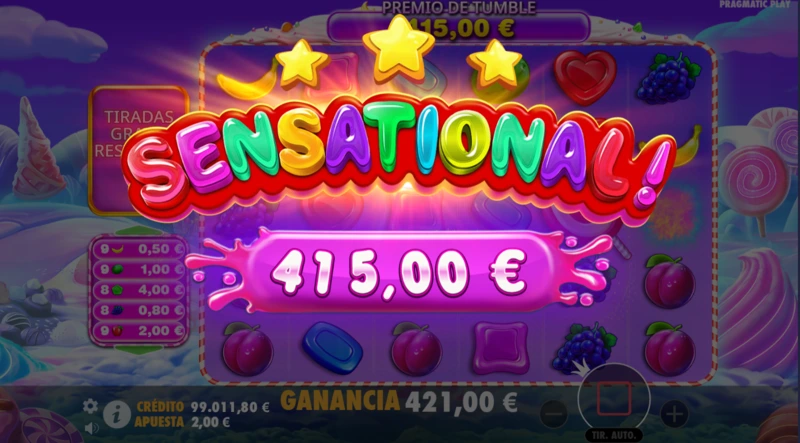 Sweet Bonanza 1000 de Pragmatic Play es una slot optimizada para tener un mayor max prize.
