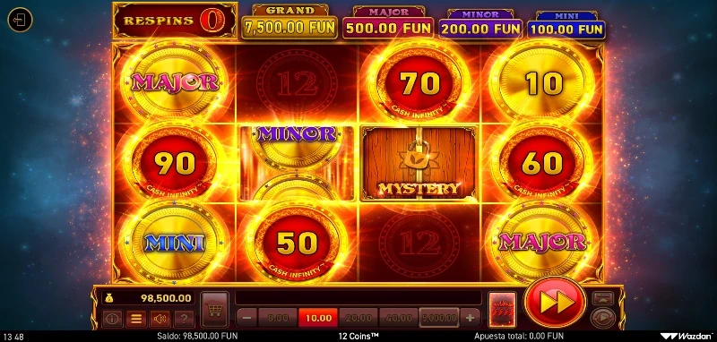 Las animaciones de luces son una de las características visuales que hacen únicas sus tragaperras virtuales.