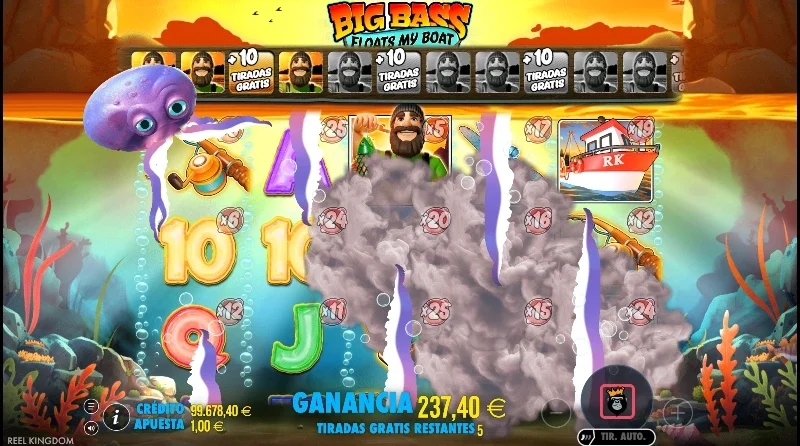 EL pulpo es el protagonista de varias de nuestras funciones aleatorias.