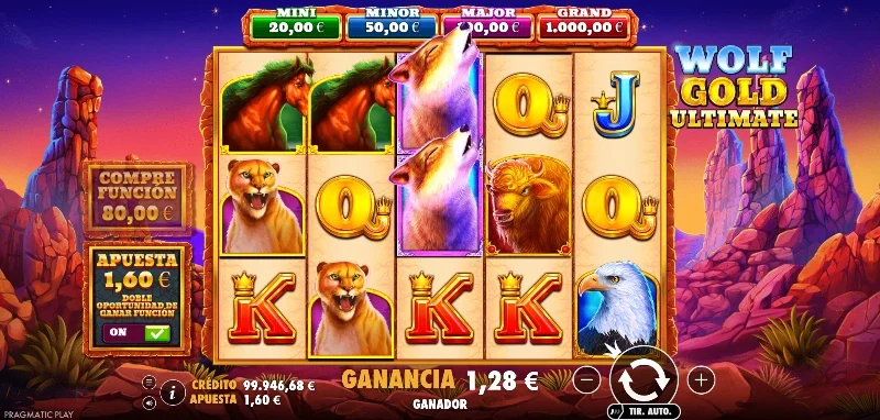 Con una cuadrícula 5x3 y 25 líneas de juego estáticas, tendremos una slot con un sistema de pagos tradicional de izquierda a derecha empezando por el primer carrete.