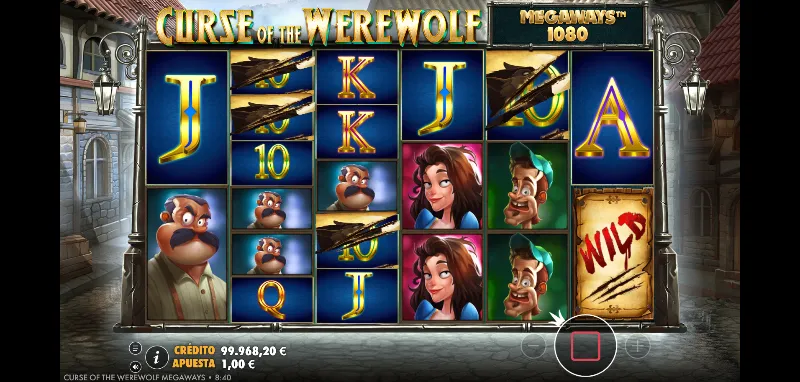 Curse of the Werewolf Megaways money online es una slot de alta volatilidad en parte debido a su mecánica megaways.