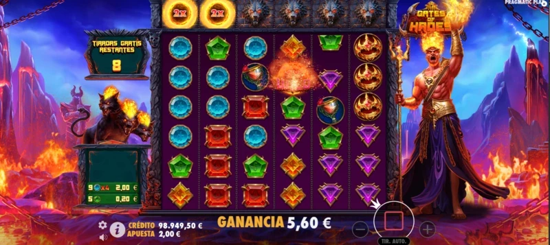 Jugar Gates of Hades gratis es una de las técnicas a la hora de conocer las mecánicas de la tragamonedas y entender cómo gestionar nuestro bank con dinero real.