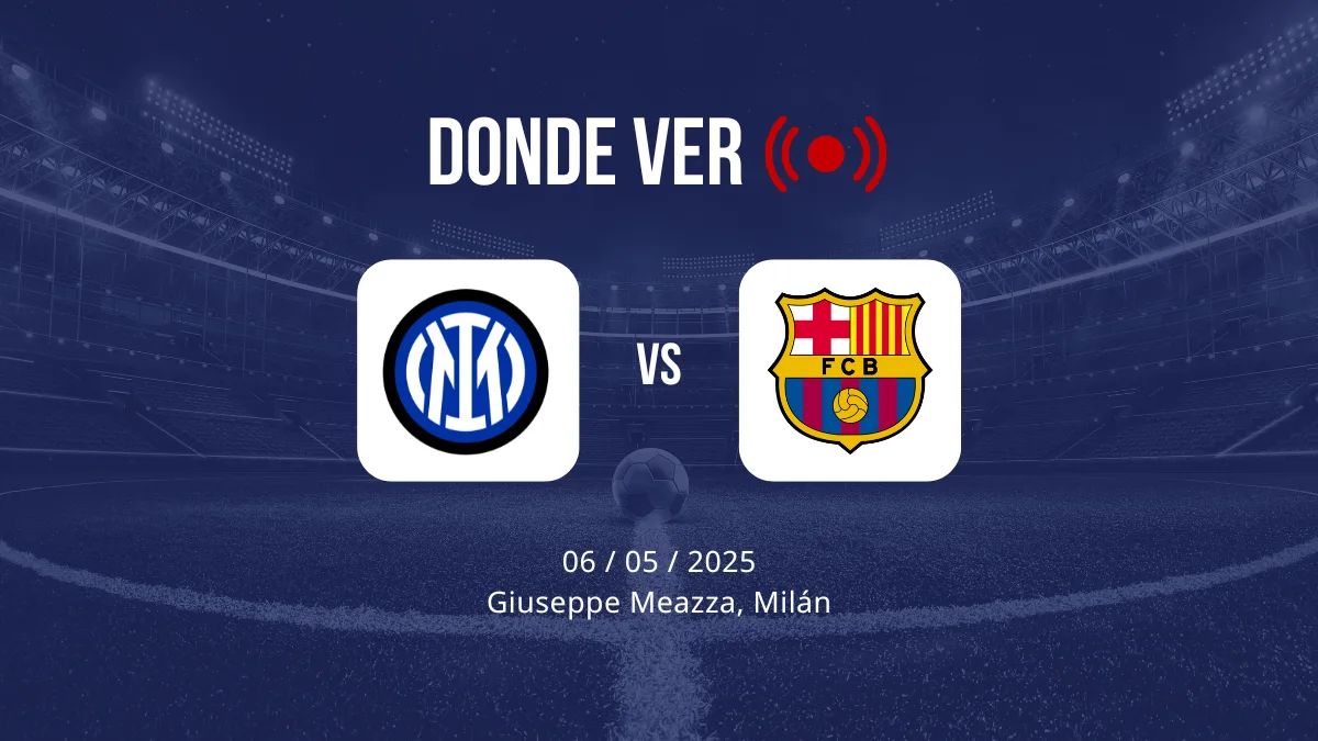 horario, alineaciones y donde ver inter vs barcelona de champions league