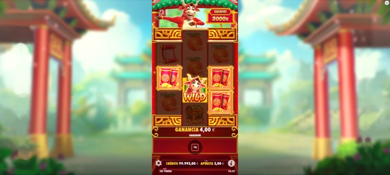 Buey Afortunado slot demo está disponible en diferentes casinos y en nuestra página con más de 4.000 tragamonedas gratuitas.