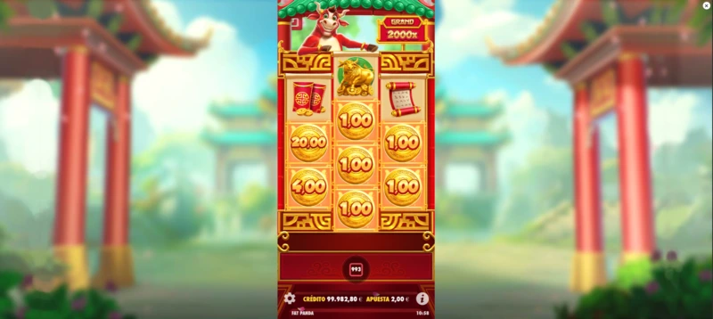 Jugar a Ox Lucky gratis es una buena manera de comprender antes cómo funcionan sus reglas.