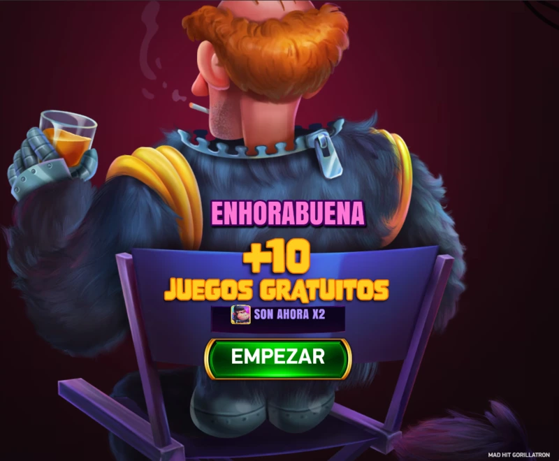 Mad Hit Gorillatron slot online gratis es perfecta para entender su mecánica.
