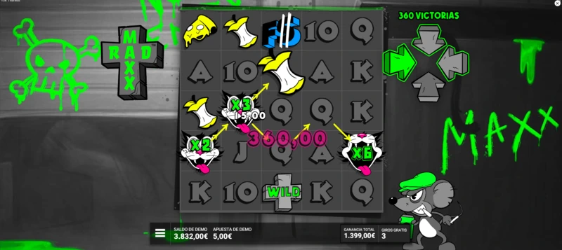 La tragamonedas Rad Maxx es una de las nuevas slots del 2025 con mecánicas originales.