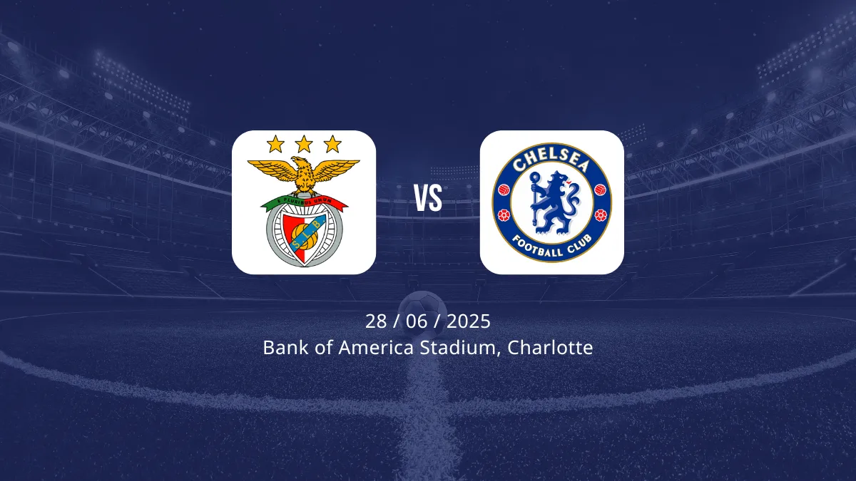 Benfica vs Chelsea: Pronostico, apuestas y cuotas para el Mundial de Clubes