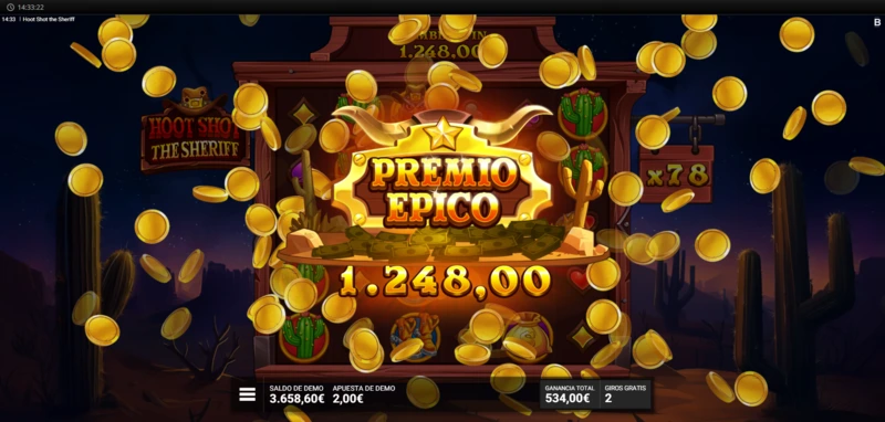 Hoot Shot the Sheriff slot review junto con la demo gratis para jugar.