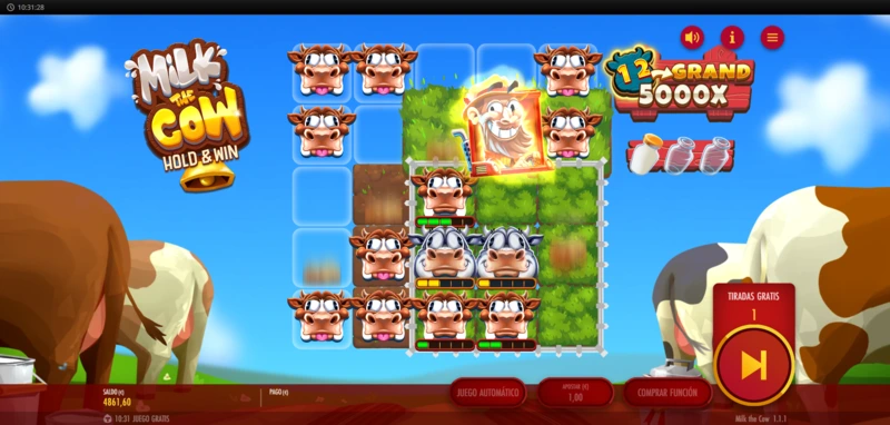 Jugar Milk the Cow gratis es posible con nuestra demo en el análisis completo slot que hemos hecho para ti.