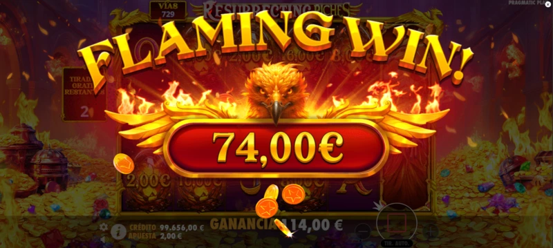 Tenemos un Resurrecting Riches top win x4.000 que puede quedarse justo para los jugadores más fans de enormes premios máximos.