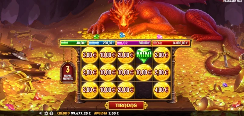Sleeping Dragon slot demo está disponible para jugar junto con nuestra slot review.