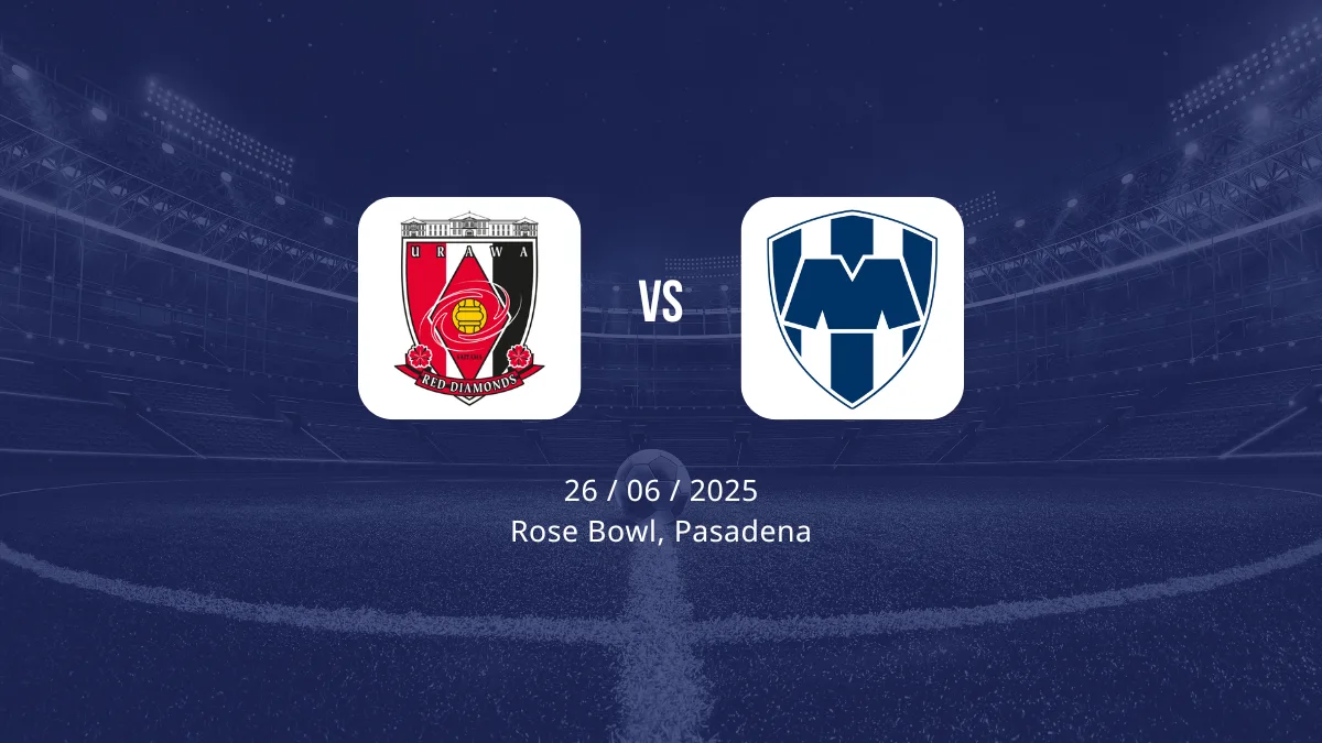 Monterrey se juega la clasificación en la última jornada de la fase de grupos ante urawa reds