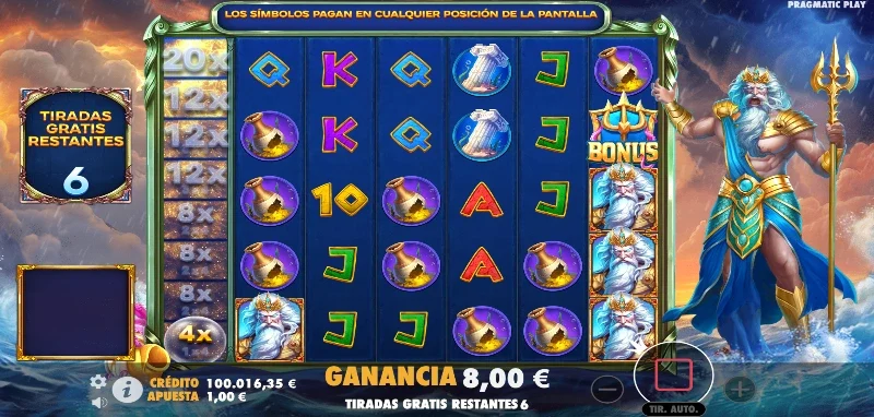 Waves of Poseidon demo es una oportunidad perfecta de probar sus mecánicas sin necesidad de arriesgar tu dinero real.