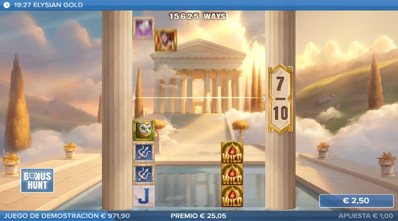 El bonus mantiene su línea de seguridad que nos promete un mínimo de filas en la cuadrícula dinámica del juego.