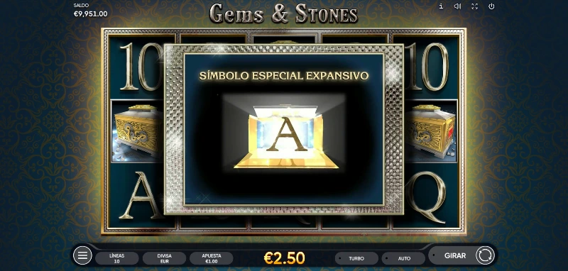 La fase de bonificación antes de comenzar con los giros gratis siempre presentará a uno de los símbolos de pago como la figura con función desplegable durante el bonus.