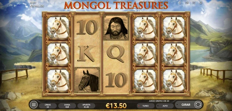 La fase bonus elige un símbolo aleatorio al que le confiere la función de desplegable en los giros gratis.