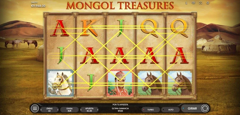 La elección de líneas es una función para aquellos jugadores que buscan jugar a un céntimo la tirada con una única línea de premio.