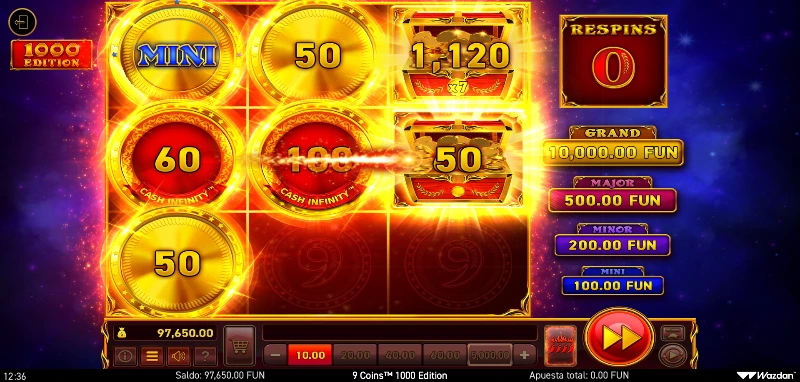 Los baúles o cofres son símbolos recolectores que reúnen los valores del resto de premios en efectivo.