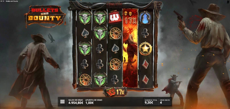 Los Bounty VS funcionan también como un comodín multiplicador en el carrete entero, la diferencia es que su valor puede aumentar hasta 3 veces.