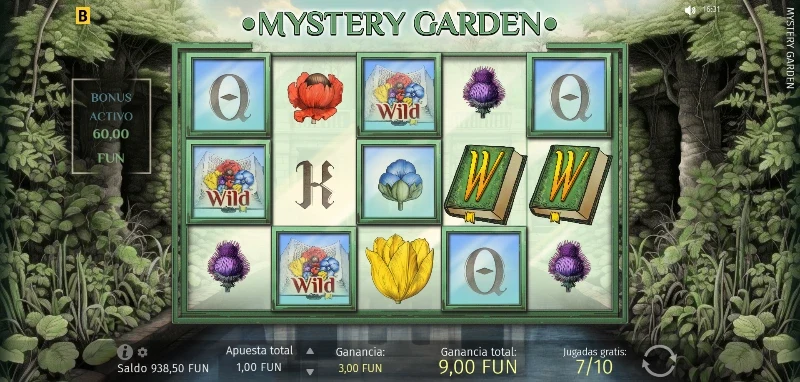 Su bonus de 10 giros sin coste es el principal atractivo junto con la mecánica sticky que tiene.