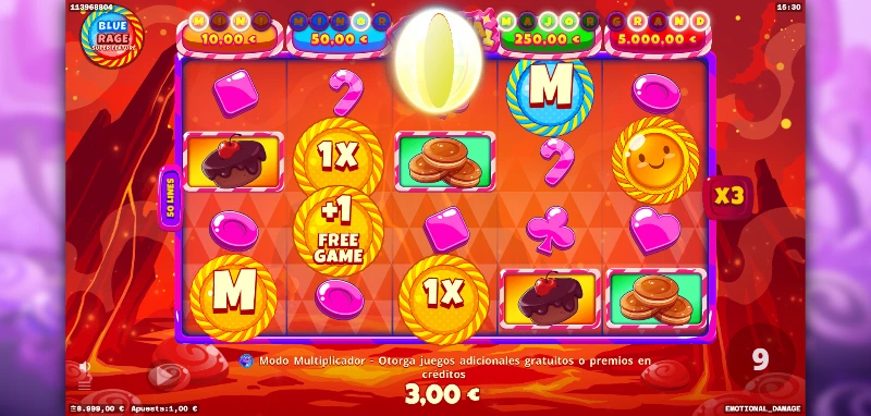 La mecánica de 3 potes es una forma de ofrecer diferentes combinaciones de la fase bonus donde cada uno de estos potes o bonus individuales pueden solaparse a través del RNG.