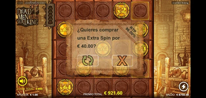 Nolimit City ofrece siempre una tienda de compra de bonus además de tiradas con alguna de sus funciones concretas.