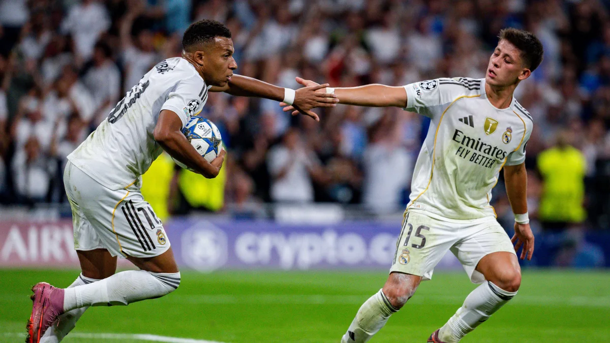 Mbappé, a tres goles de alcanzar a Cristiano Ronaldo en un récord histórico del Real Madrid
