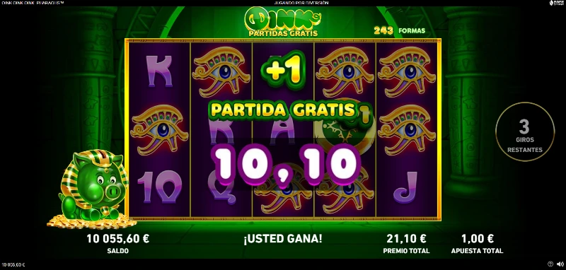 En Oink slot game no podremos combinar los diferentes bonus como en otros juegos de mecánica de pilares/potes.