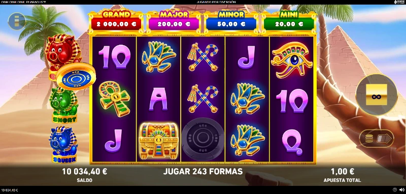 Las mecánicas de potes suelen tener un RNG para la activación de alguno de sus bonus mediante un símbolo que funciona como trigger para tratar de entrar a la fase especial.