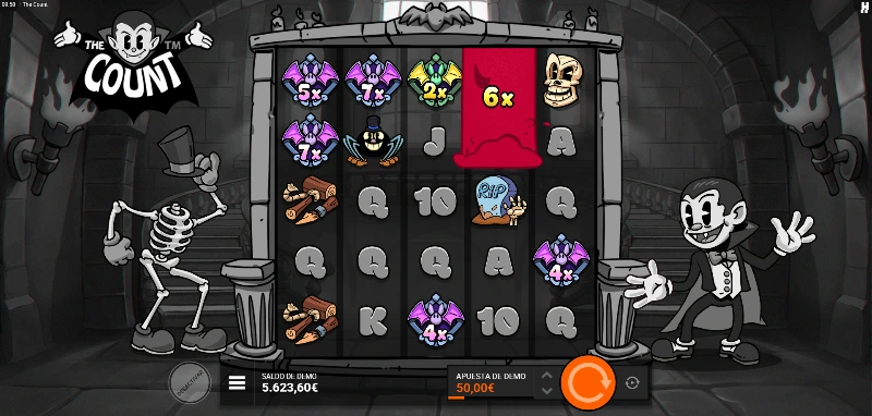 El juego se centra en una mecánica centrada en diferentes tipos multiplicadores y sus tres niveles de tiradas gratis.