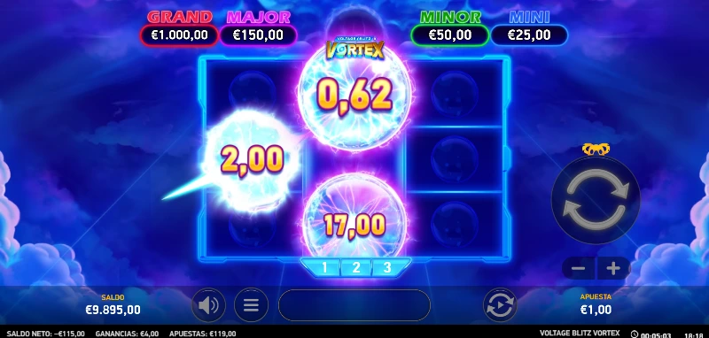 Durante la fase de bonus cada figura recolectora recoge una vez cada símbolo de dinero que aparezca en pantalla.