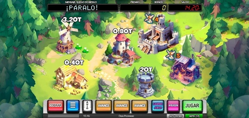 La gestión de los bonos es una cuestión estratégica entre ambos juegos de esta MGA slot.