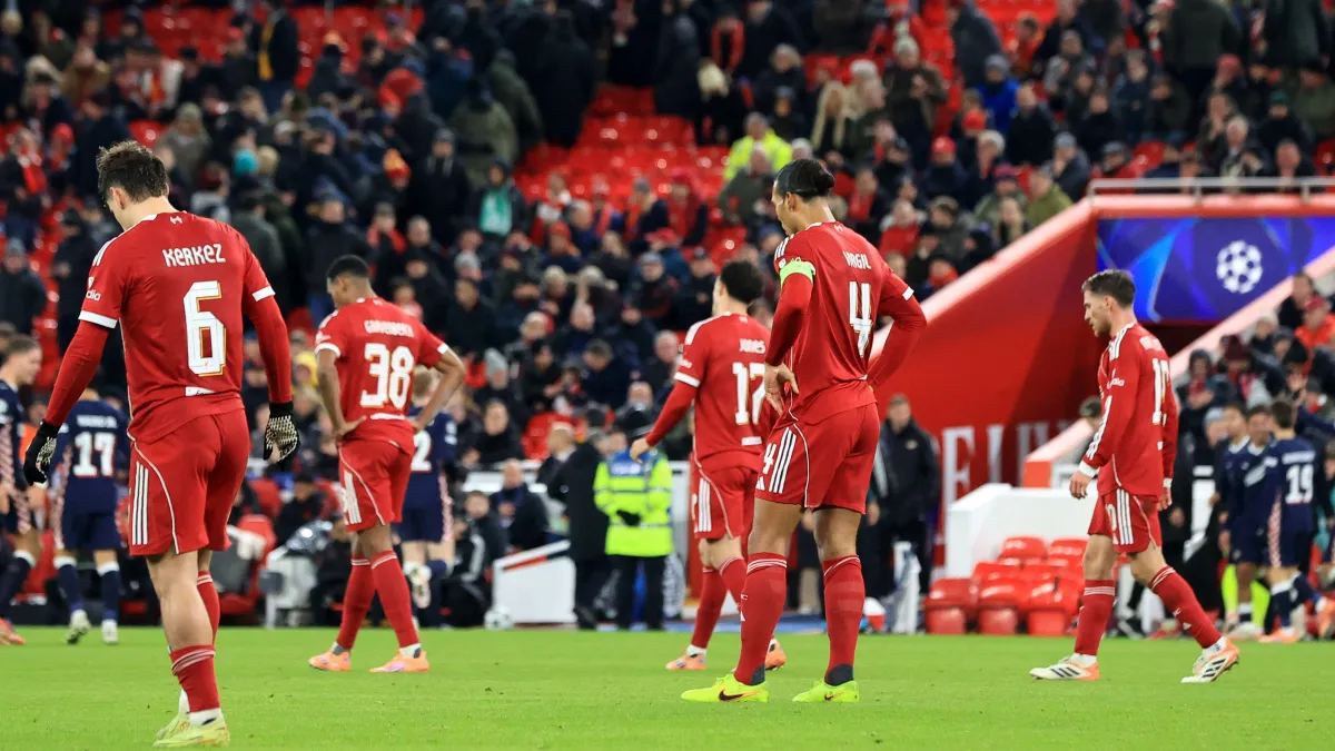 La peor crisis del Liverpool en los últimos 72 años "estamos en la mierda"