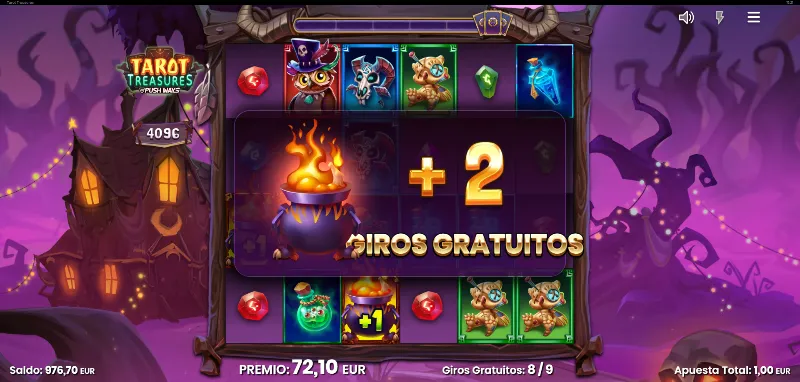 Esta Push Gaming slot tiene un bonus buy x70 nuestra apuesta.