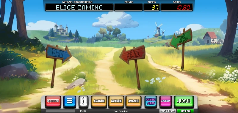 El sistema de gemas es una nueva mecánica de MGA que implementa en esta slot bar para avanzar entre los 5 minijuegos que tenemos.