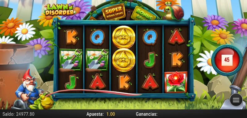 Podemos ver cómo la rana va llenando su tripa con las monedas para luego expulsarlas una vez empieza el Hold and Win.