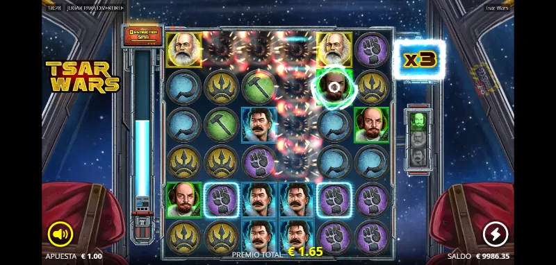 Tenemos Wilds bomba, comodines normales, transformaciones, mecánicas progresivas, giros gratis y multiplicador para todos los premios en este juego de ciencia ficción.