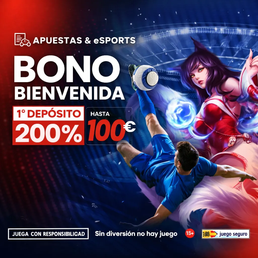 Bono de bienvenida Jokerbet: 200% hasta 100€ para apuestas deportivas