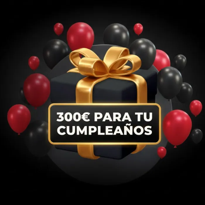 Bono de cumpleaños: Hasta 300€ gratis durante tu semana especial