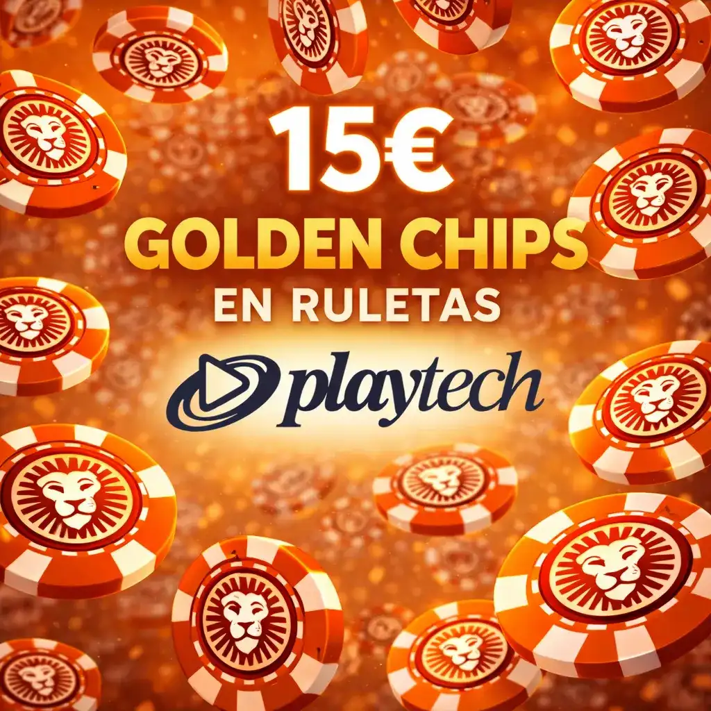 Gana 15€ en Golden Chips al día en las ruletas de Playtech