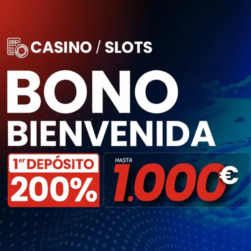 Bono de Bienvenida Casino del 200% hasta 1.000€ en JOKERBET