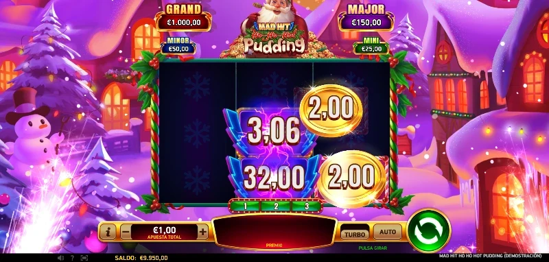 El bonus Collect and Win no siempre se activa, depende del RNG del juego.