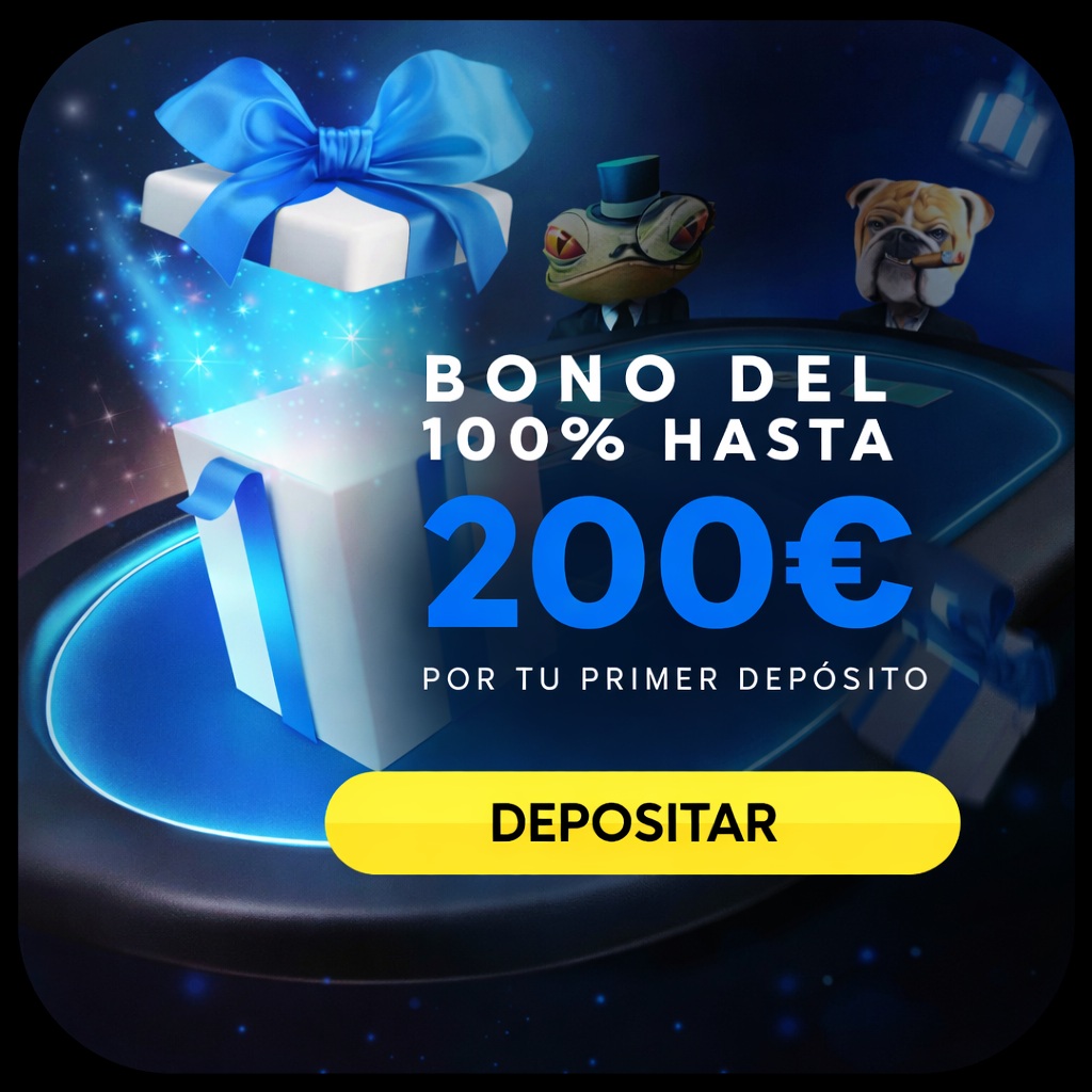 Bono de bienvenida 888Poker: 100% hasta 200€ en tu primer depósito