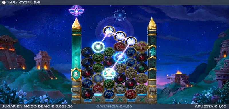 La temática de Cygnus 6 sigue enfocada sobre la figura del cisne en el firmamento con la diferencia de una nueva ubicación geográfica.