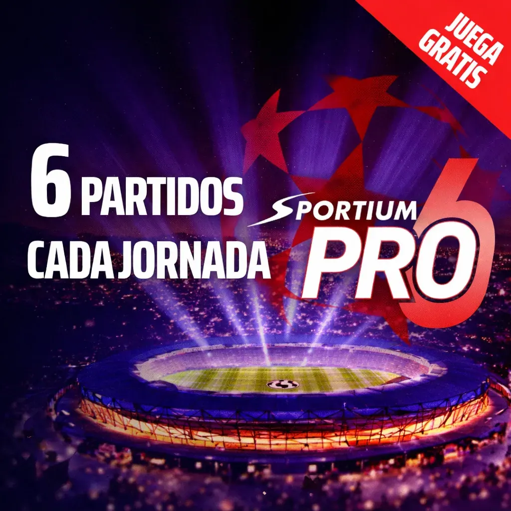 Sportium Pro6: Pronostica 6 partidos y gana premios por aciertos