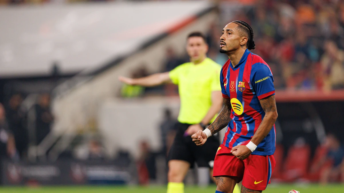 La Supercopa de Raphinha: así fue el recital del brasileño