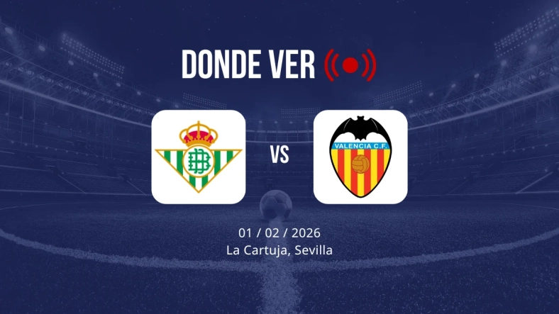 Real Betis vs Valencia: Alineaciones, horario y dónde ver